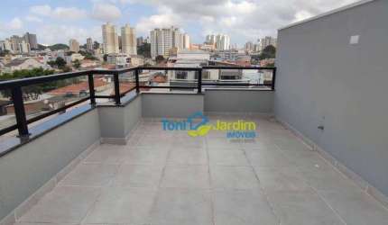 Cobertura com 2 dormitórios à venda, 97 m² por R$ 470.000,00 - Jardim Ocara - Santo André/SP