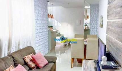 Cobertura com 2 dormitórios, 100 m² - venda por R$ 500.000,00 ou aluguel por R$ 2.719,58/mês - Parque das Nações - Santo André/SP