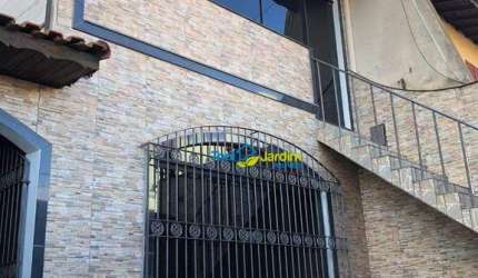 Sobrado com 5 quartos, 2 suítes, 317 m² - venda por R$ 1.150.000 ou aluguel por R$ 4.487/mês - Parque das Nações - Santo André/SP