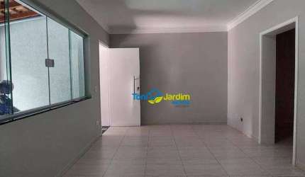 Sobrado com 2 dormitórios para alugar, 129 m² por R$ 3.770,00/mês - Vila Homero Thon - Santo André/SP
