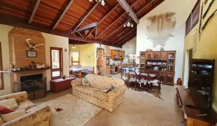 Casa Com 4 Dormitórios Sendo 2 Suítes Mobiliado Em Condomínio Sossego Do Rancho Em Rancho Queimado