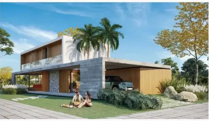 Casa com 4 suítes e 2 vagas de garagem no Bairro Areias da Palhocinha em Garopaba