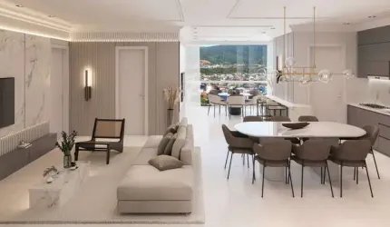 Apartamento na planta com 2 suítes e 2 vagas de garagem em Porto Belo