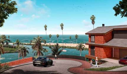 Casa com 3 suítes, 2 vagas de garagem, e 247 m² privativos na Praia do Siriú - Garopaba/SC