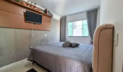 Apartamento mobiliado com 2 dormitórios e 1 vaga de garagem no bairro Rio Pequeno em Camboriú