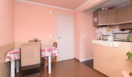 Apartamento com 2 Dormitórios e 1 Vaga no Bairro Costeira em Araucária