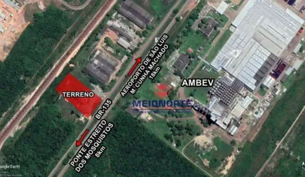 Área à venda, 8040 m² por R$ 1.995.000,00 - Tibiri - São Luís/MA