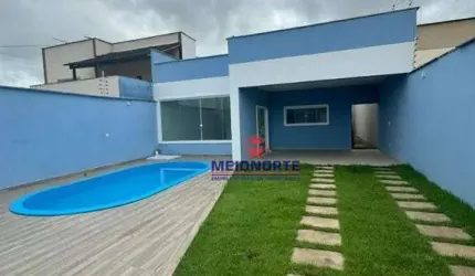 Casa com 3 dormitórios à venda, 180 m² por R$ 474.990,00 - Araçagy - São José de Ribamar/MA