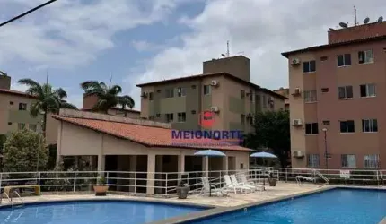 Apartamento com 2 dormitórios à venda, 57 m² por R$ 220.000 - Turu - São Luís/MA