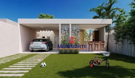 Casa com 3 dormitórios à venda, 150 m² por R$ 860.000 - Araçagi - São José de Ribamar/Maranhão