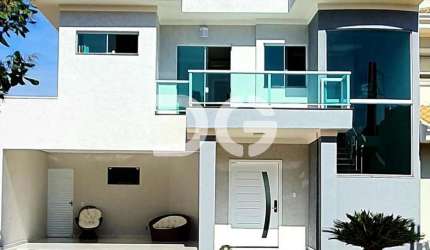 Casa à venda em Paulínia, Parque Brasil 500, com 3 suítes, com 245 m², Reserva Real