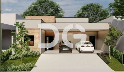 Casa à venda em Paulínia, Parque Brasil 500, com 3 suítes, com 198.2 m², Santorini Residencial Club