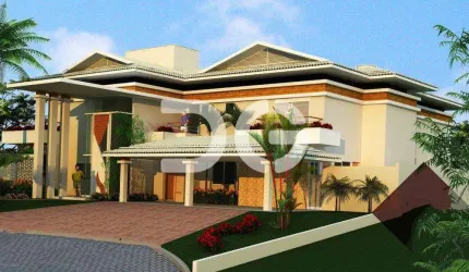 Casa à venda em Campinas, Loteamento Chácaras Vale das Garças, com 5 suítes, com 910 m²