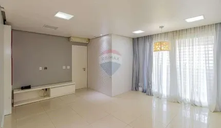 Acquarelle com 92m2,  andar alto com vista para o Rio, 3 dormitórios e 2 suítes - Ponta Negra - Manaus/AM