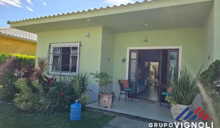 Casa em Condomínio para Venda em Saquarema, Barra Nova, 2 dormitórios, 1 suíte, 2 banheiros, 2 vagas