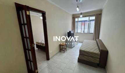 Apartamento com 1 dormitório à venda, 42 m² por R$ 240.000,00 - Canto do Forte - Praia Grande/SP