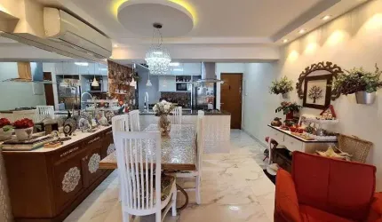 Apartamento de 3 Dormitórios FRENTE MAR à Venda em Boqueirão, Praia Grande - SP