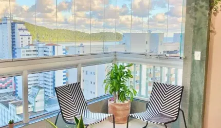 Apartamento 1 dormitório - 1 suíte - 54m² - Boqueirão