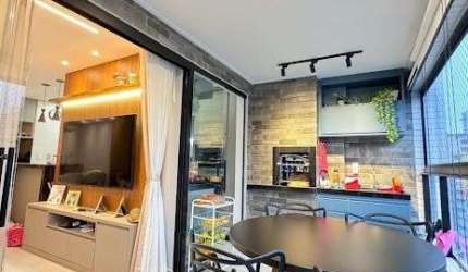 Luxuoso Apartamento Mobiliado no Canto do Forte – Praia Grande