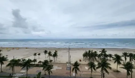 Apartamento de 3 dormitórios com 1 suite na Ocian - Praia Grande - SP