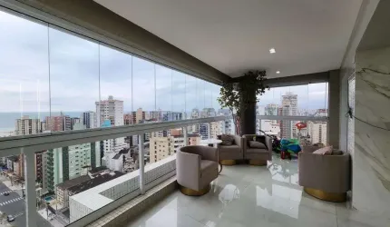 Belíssimo apartamento PORTEIRA FECHADA na Guilhermina, em Praia Grande/SP.