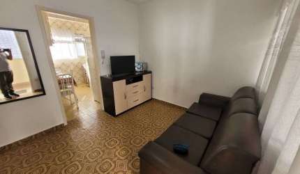 Apartamento de 1 Dormitório á Venda na Vila Guilhermina - Praia Grande, SP