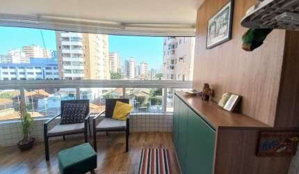 Apartamento de 2 Dormitórios sendo 1 Suíte à Venda - 72m² Praia Grande, SP