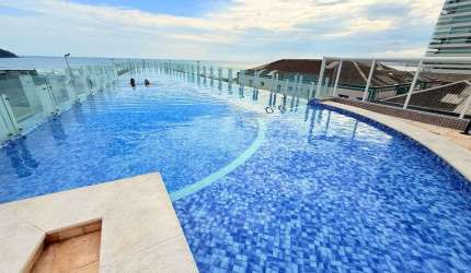 Apartamento ALTO PADRÃO de 2 suítes com vista mar no Canto do Forte
