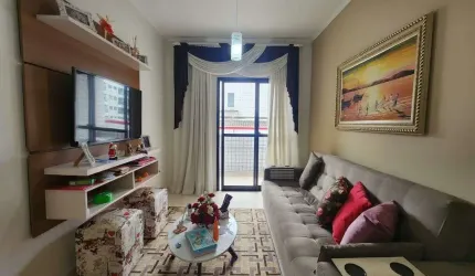 Apartamento 2 Dormitórios sendo 1 Suíte á Venda na Guilhermina, Praia Grande!
