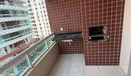 Apartamento  de 120m²  3 Dormitórios (2 Suítes) a 200m da praia na Guilhermina