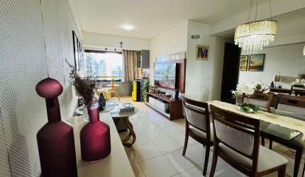 Apartamento 3/4 com Suíte, Andar Alto e Vista para o Mar no Imbuí! 87m²