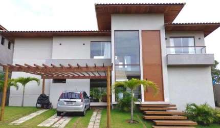 MARAVILHOSA MANSÃO - 6 SUÍTES - 400M² - ILHA DOS PÁSSSAROS - PRAIA DO FORTE