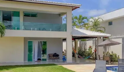 CASA LUXUOSA - 4 SUÍTES - GUARAJUBA