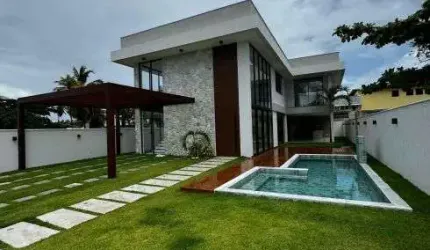 CASA NOVA - 7 SUÍTES - 422M² - COND. PARAÍSO - GUARAJUBA