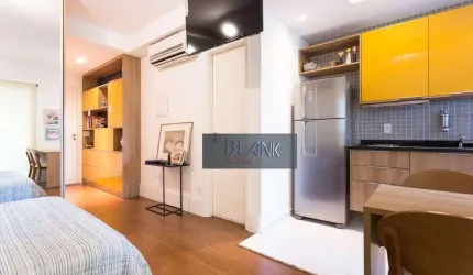 Apartamento com 1 dormitório à venda, 34 m² por R$ 600.000,00 - Brooklin Paulista - São Paulo/SP