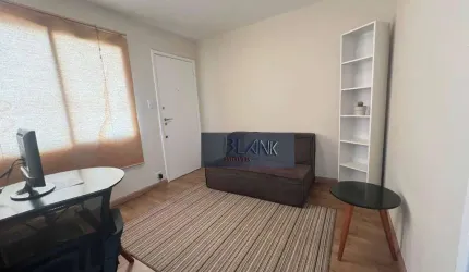 Apartamento com 1 dormitório para alugar, 37 m² MOBILIADO
