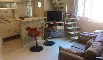 Apartamento Duplex com 1 dormitório à venda, 45 m² por R$ 795.000,00 - Vila Nova Conceição - São Paulo/SP