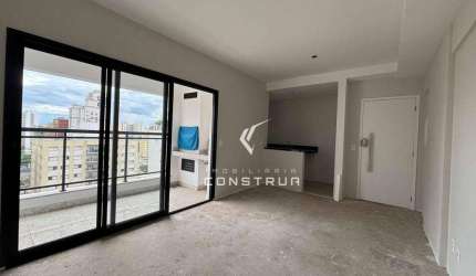 Apartamento com 1 dormitório à venda, 50 m² por R$ 870.000,00 - Cambuí - Campinas/SP