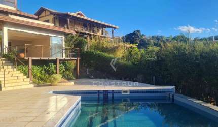 LINDA CASA 4 SUÍTES + EDICULA - VENDA E LOCAÇÃO - COND. MOINHO DE VENTO - VALINHOS/SP