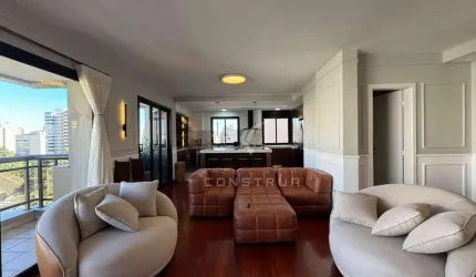 APARTAMENTO À VENDA OU LOCAÇÃO TODO MOBILIADO NO BAIRRO CAMBUÍ EM CAMPINAS/SP