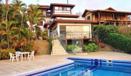 Casa com 4 quartos, sendo 4 suítes - 344 m² - venda por R$ 2.490.000 ou aluguel por R$ 13.940/mês - Condomínio Moinho de Vento - Valinhos/SP