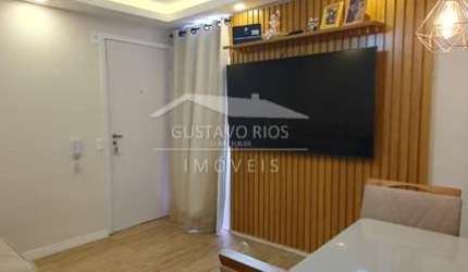 2 quartos semi-mobiliado Campo Grande - RJ
