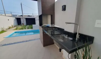 Casa 3 quartos com piscina e terraço Pedra de Guaratiba RJ