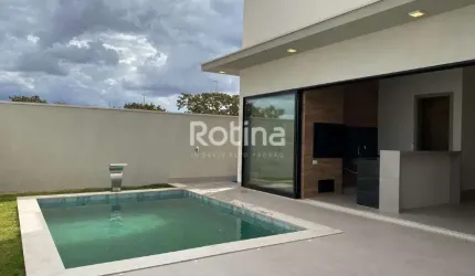 Casa Condomínio Fechado à venda, 3 quartos, Cond. Gsp Arts - Uberlândia/MG - Rotina Imobiliária