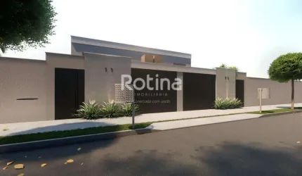 Casa à venda, 3 quartos, Novo Mundo - Uberlândia/MG - Rotina Imobiliária