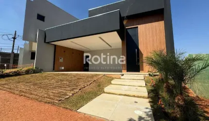 Casa Condomínio Fechado à venda, 3 quartos, Cond. Raros (Alto Umuarama) - Uberlândia/MG - Rotina Imobiliária