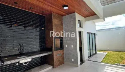 Casa Condomínio Fechado à venda, 3 quartos, Cond. Raros (Alto Umuarama) - Uberlândia/MG - Rotina Imobiliária