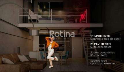Apartamento à venda, 1 quarto, Lídice - Uberlândia/MG - Rotina Imobiliária