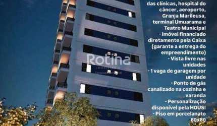 Flat à venda, 1 quarto, Umuarama - Uberlândia/MG - Rotina Imobiliária