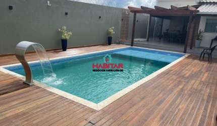 SÍTIO EM IGARAPÉ!! Área gourmet ,piscina com cascata, pergolado com cascata, pomar, portão eletrônico e Sistema Monitoramento.